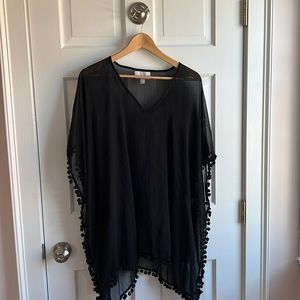14th & Union black swim coverup